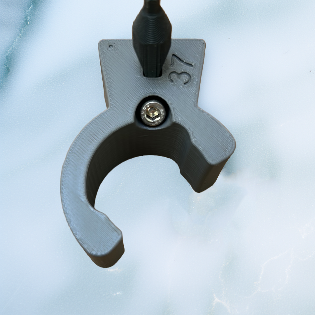 Verticale Right-Facing Tyre Clip (110°)25cm